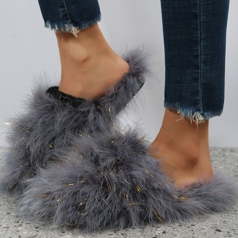 Women Luxury Fur Slippers 2025 - Women'S Fashion Trends 2025 incelemesi ve fiyatı