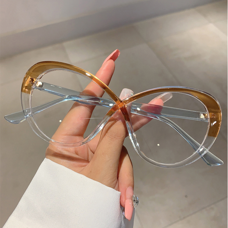 KAMMPT Oversized Oval Eyeglass - Women'S Fashion Glasses Non Prescription incelemesi ve fiyatı