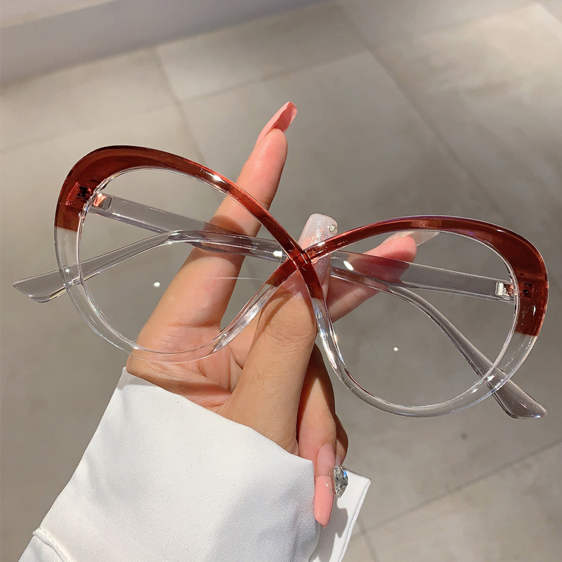 KAMMPT Oversized Oval Eyeglass - Women'S Fashion Glasses Non Prescription incelemesi ve fiyatı