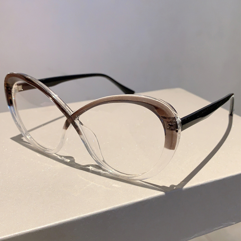 KAMMPT Oversized Oval Eyeglass - Women'S Fashion Glasses Non Prescription incelemesi ve fiyatı