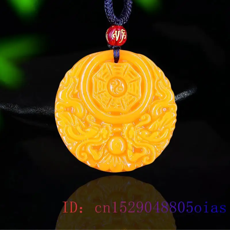 Yellow Jade Dragon Pendant Gif - Women'S Fashion Jewellery incelemesi ve fiyatı