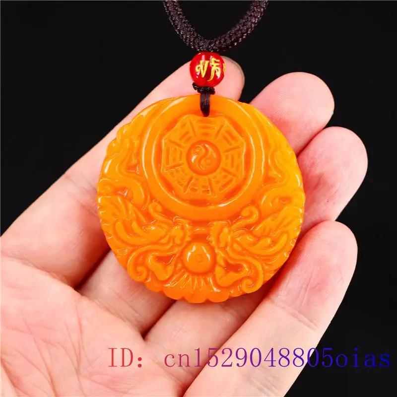 Yellow Jade Dragon Pendant Gif - Women'S Fashion Jewellery incelemesi ve fiyatı