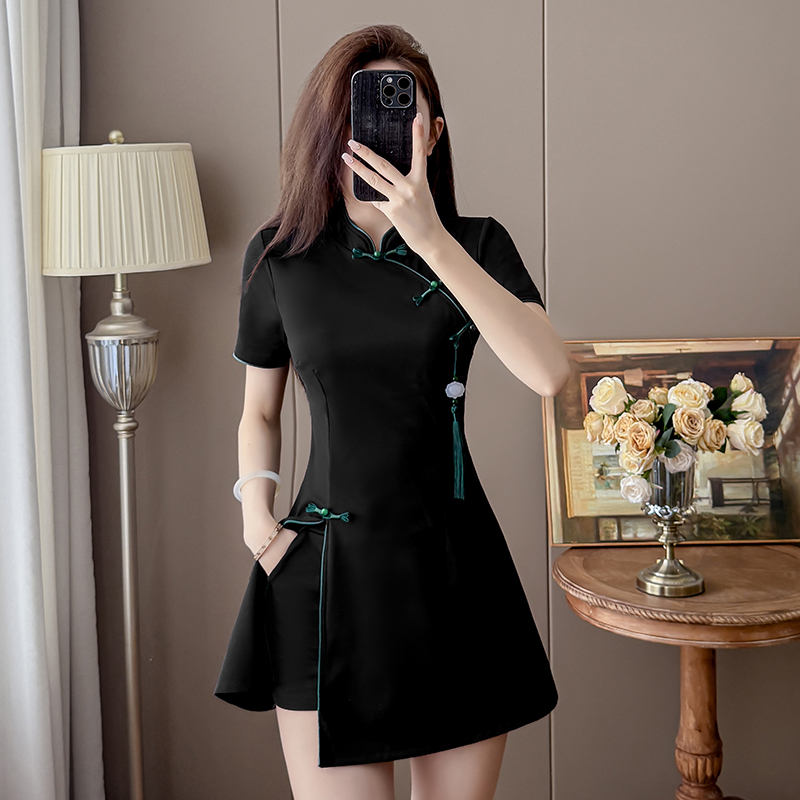 2026 New Chinese Style Black T - Women Fashion Reddit incelemesi ve fiyatı