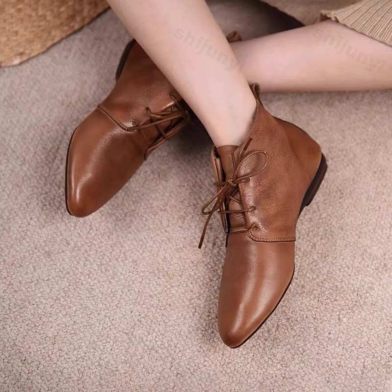 Women Short Boots 2025 Leather - Women'S Fashion Trends 2025 incelemesi ve fiyatı
