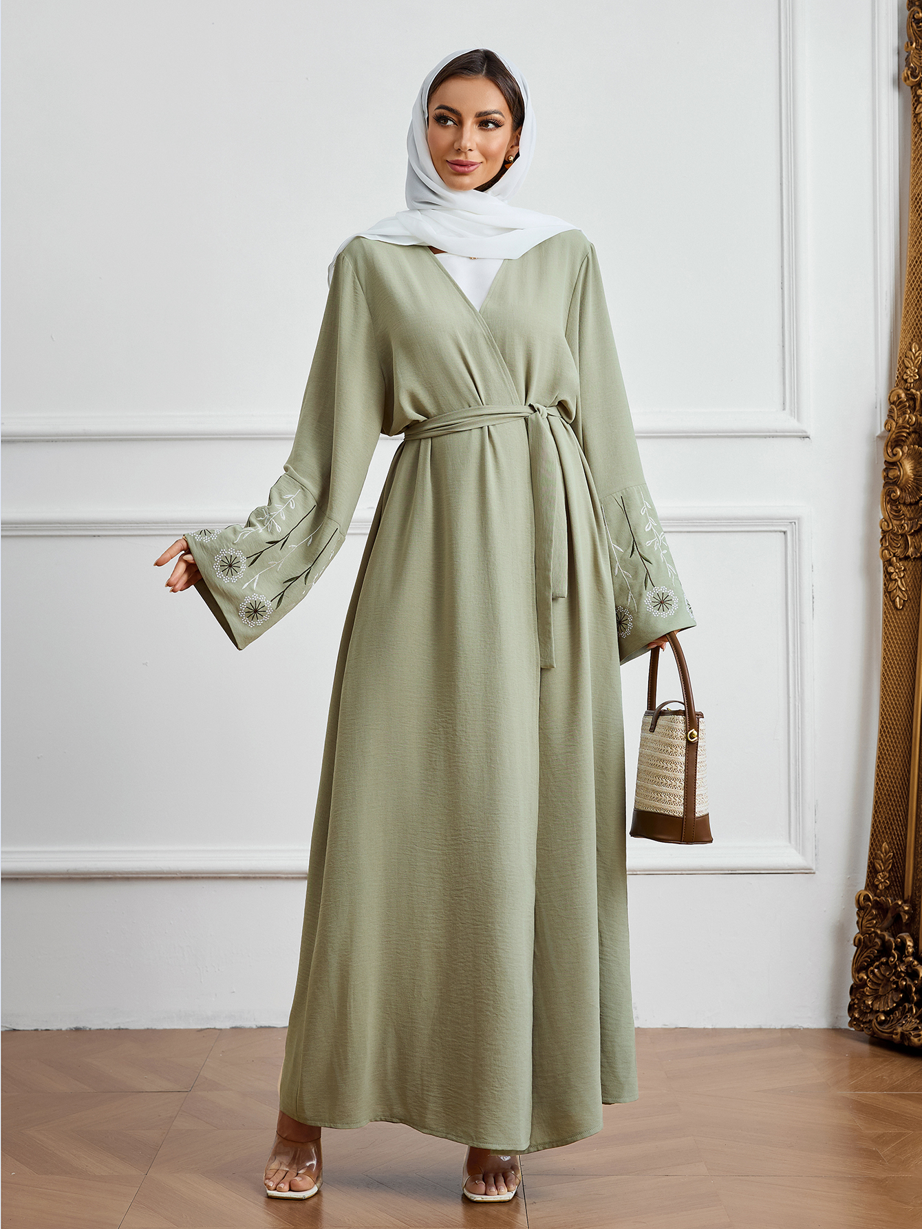 UAE Elegant Muslim Abaya for W - Women Fashion Uae incelemesi ve fiyatı