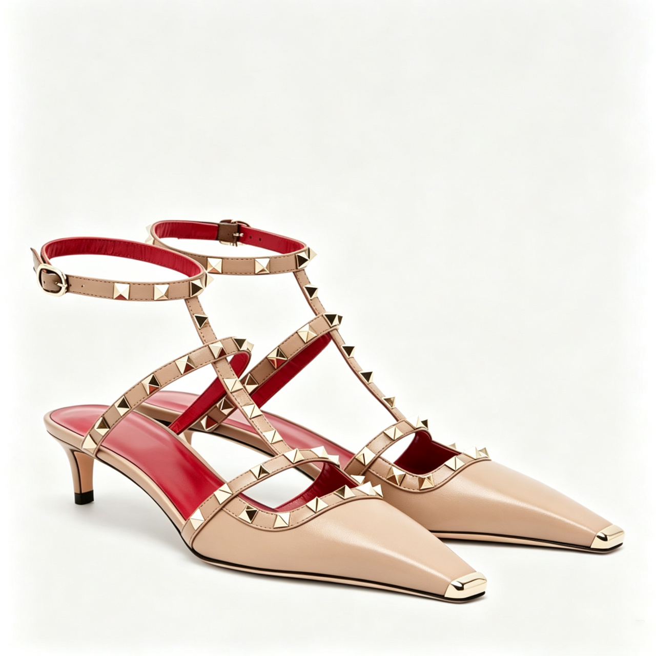 2026 Women's Rivet Low Heel Sq - Women Fashion Show incelemesi ve fiyatı