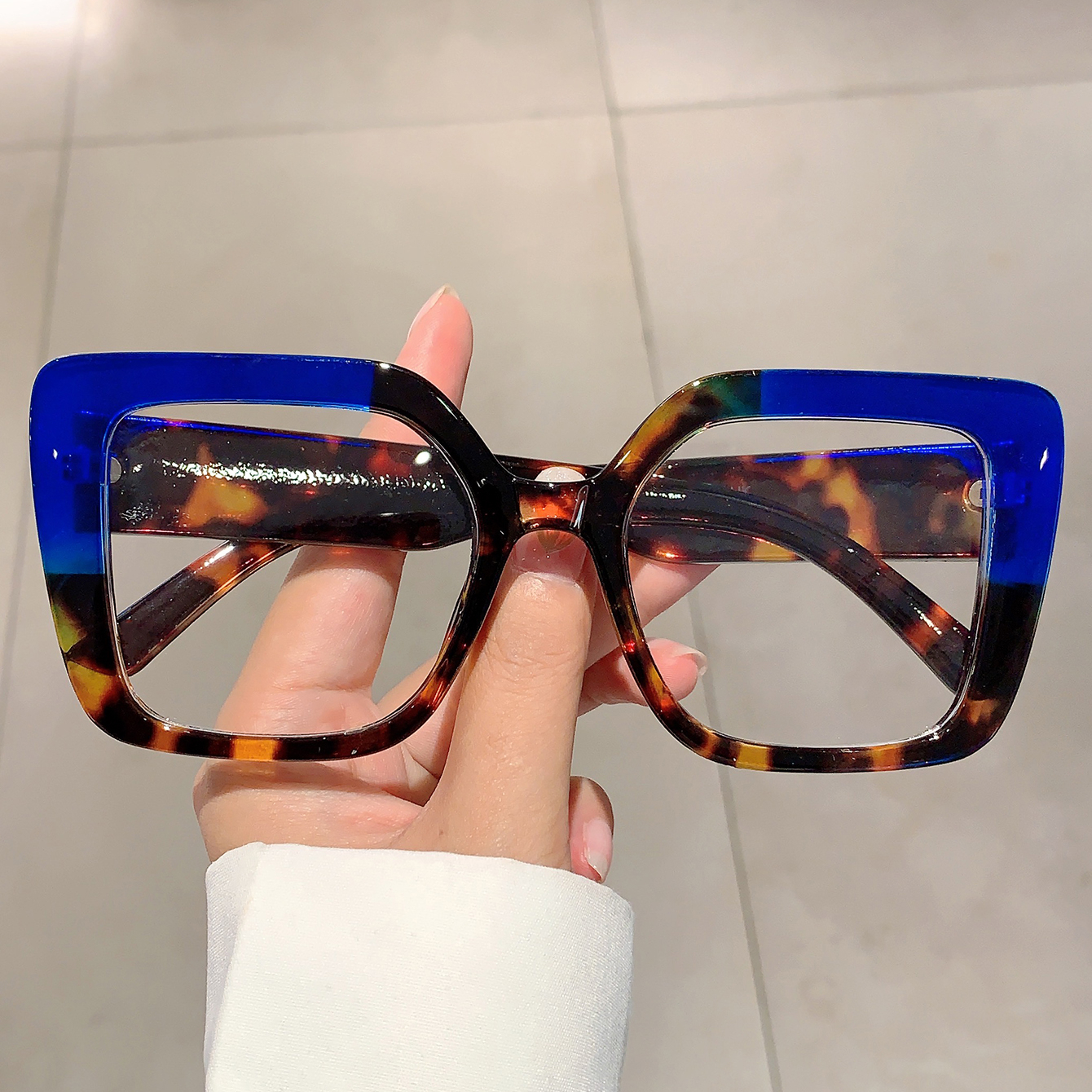 GM LUMIAS Oversized Square Gla - Women'S Fashion Glasses Non Prescription incelemesi ve fiyatı