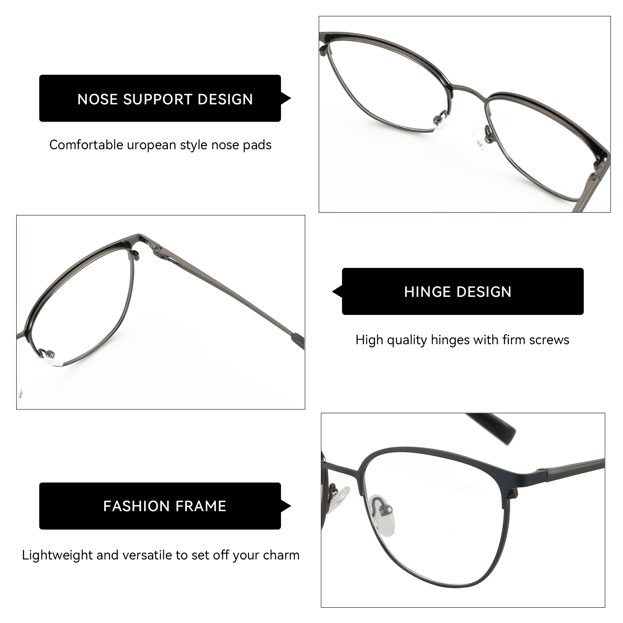 ZENOTTIC Fashion Square Optica - Women'S Fashion Glasses Non Prescription incelemesi ve fiyatı