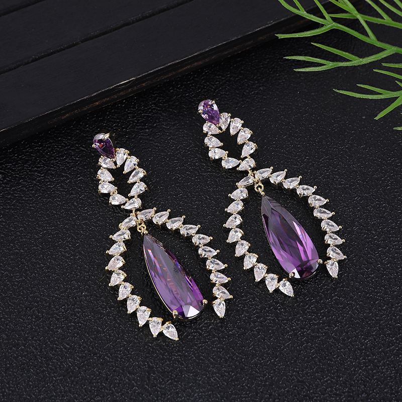 Luxury retro waterdrop cubic z - Women Fashion Uae incelemesi ve fiyatı