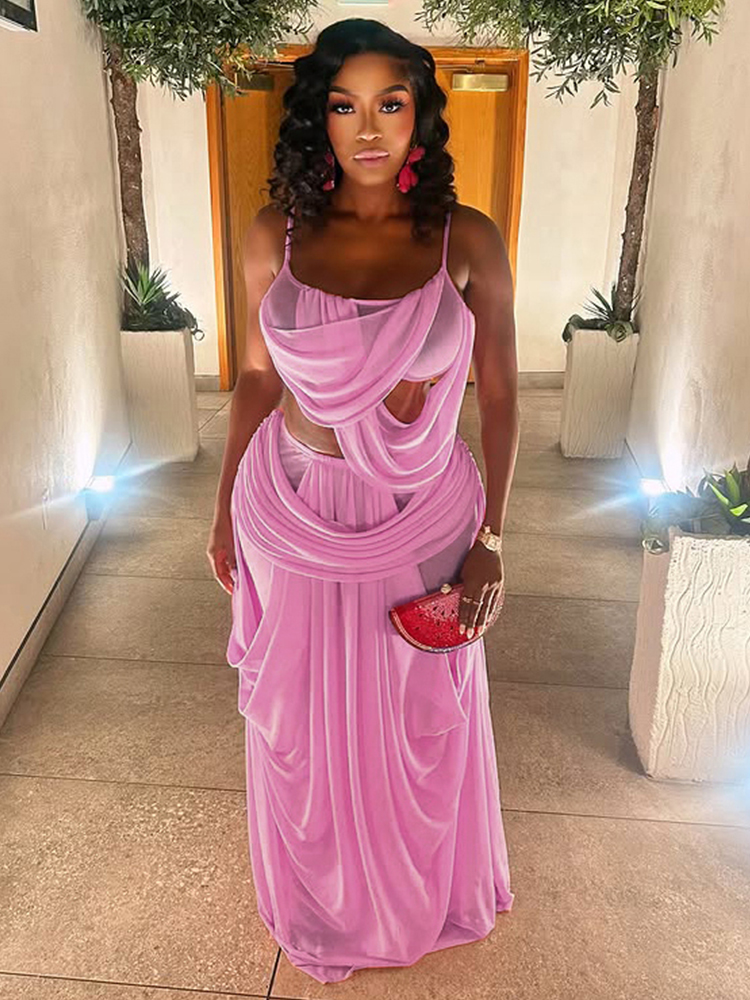 Kliou Ruched Elegant 2 Piece S - V Neck Cami Top incelemesi ve fiyatı