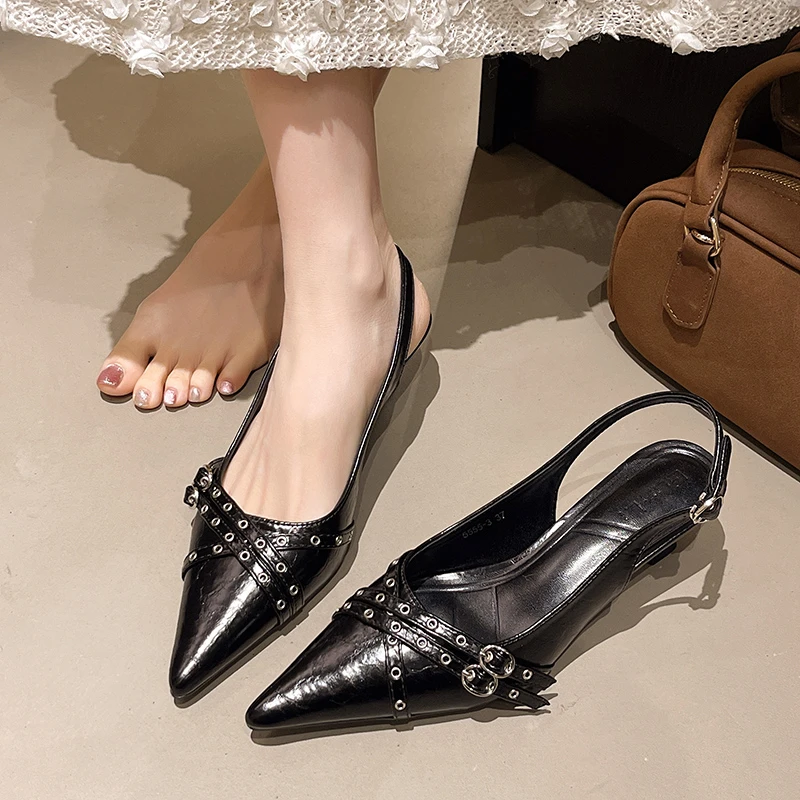 2025 New Women Pointed Toe San - Women'S Fashion Trends 2025 incelemesi ve fiyatı