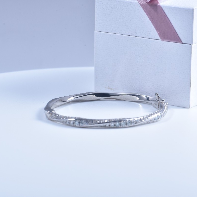 s925 Sterling Silver Bangle fo - Women'S Fashion Jewellery incelemesi ve fiyatı
