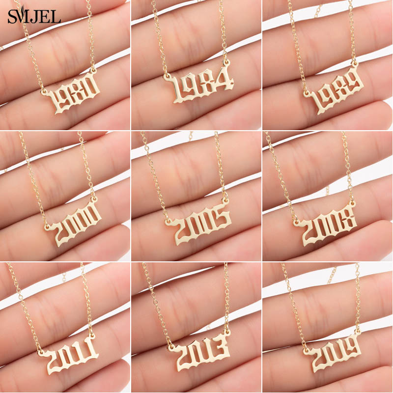 SMJEL Personalize Year Number  - Women'S Fashion Year 2000 incelemesi ve fiyatı