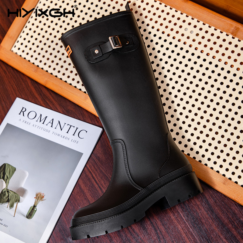 Fashion Ladies High Top Waterp - Women'S Fashion Rain Boots incelemesi ve fiyatı