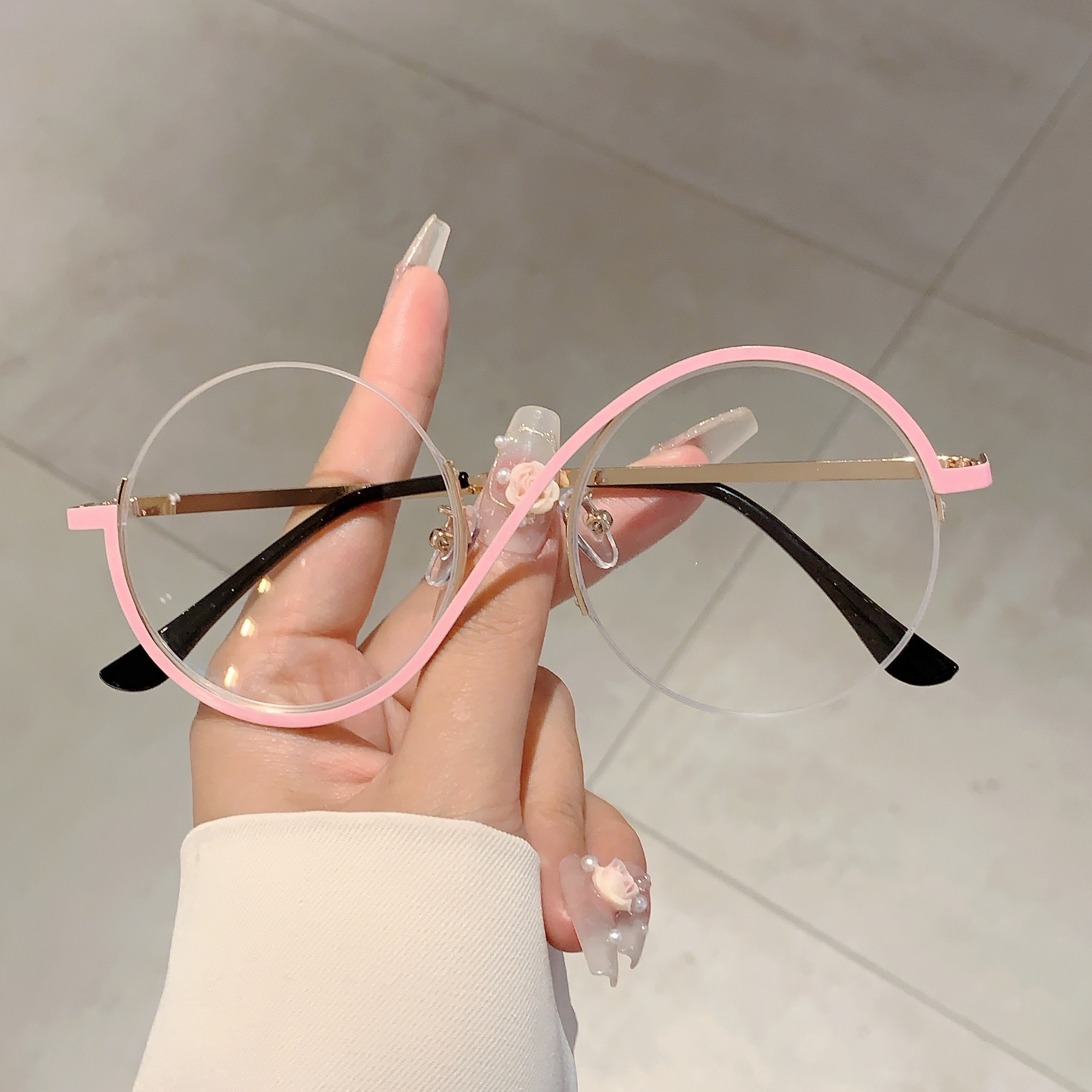 KAMMPT Vintage Round Glasses W - Women'S Fashion Glasses Non Prescription incelemesi ve fiyatı