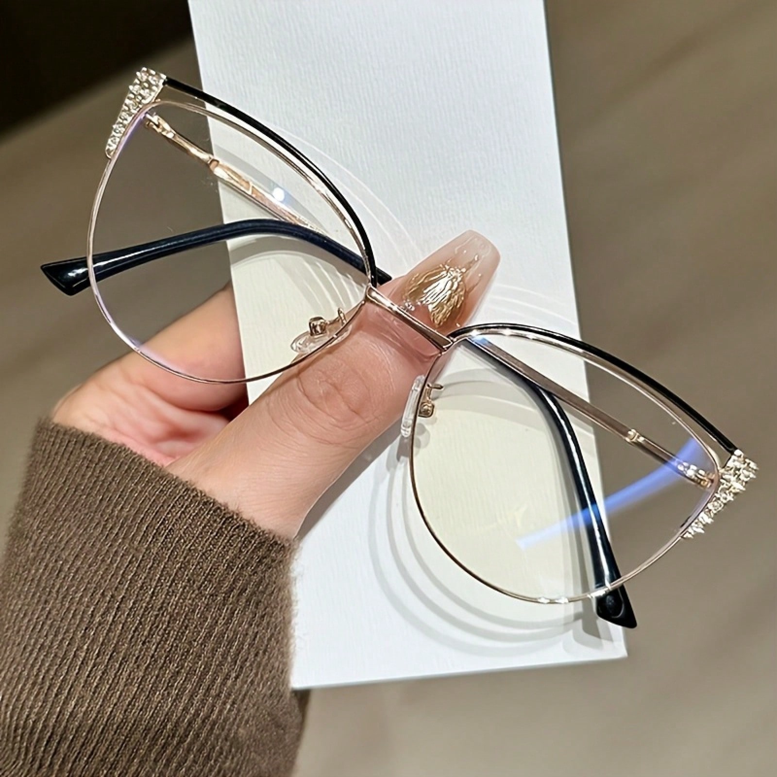 Blue Light Filter Glasses for  - Women'S Fashion Glasses Non Prescription incelemesi ve fiyatı