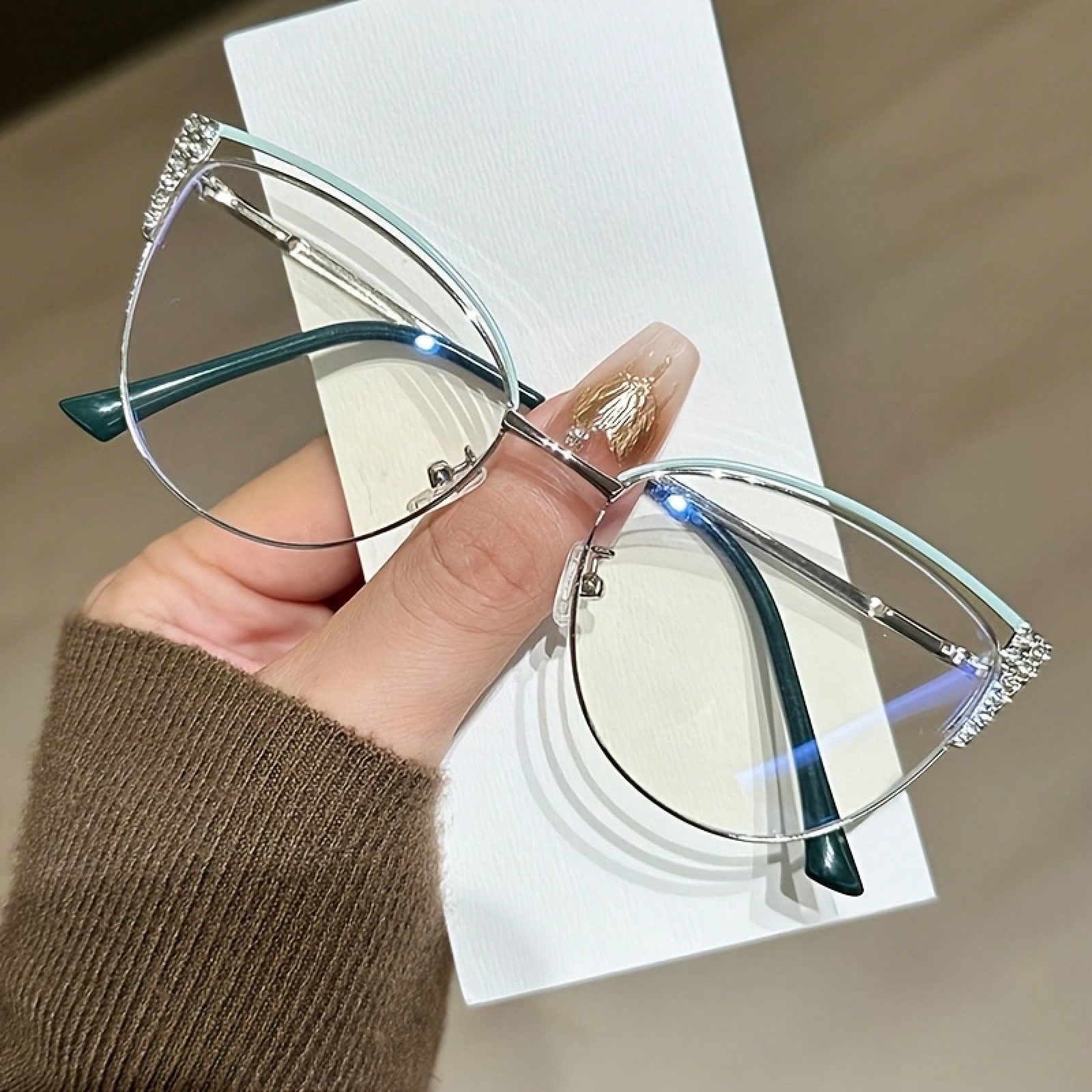 Blue Light Filter Glasses for  - Women'S Fashion Glasses Non Prescription incelemesi ve fiyatı