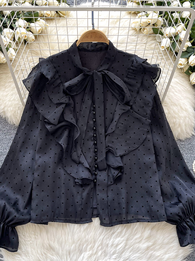 Women's Lightweight Chiffon Bl - Puff Sleeve Blouse incelemesi ve fiyatı