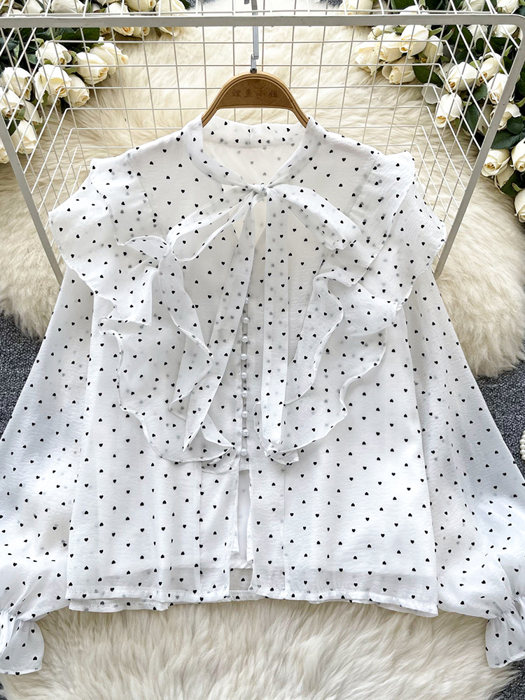 Women's Lightweight Chiffon Bl - Puff Sleeve Blouse incelemesi ve fiyatı