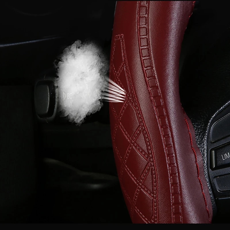 DIY Leather Car Steering Wheel - Women Fashion Hub incelemesi ve fiyatı