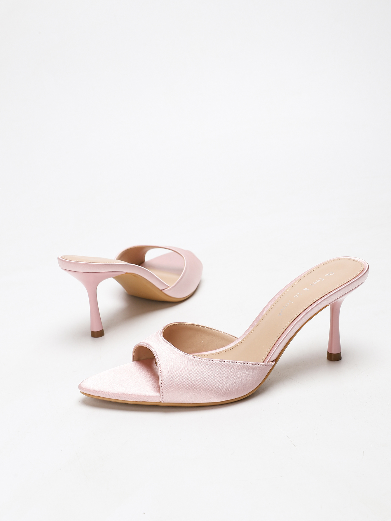 Women's Satin Pointed Toe Stil - Slip Dress Satin incelemesi ve fiyatı