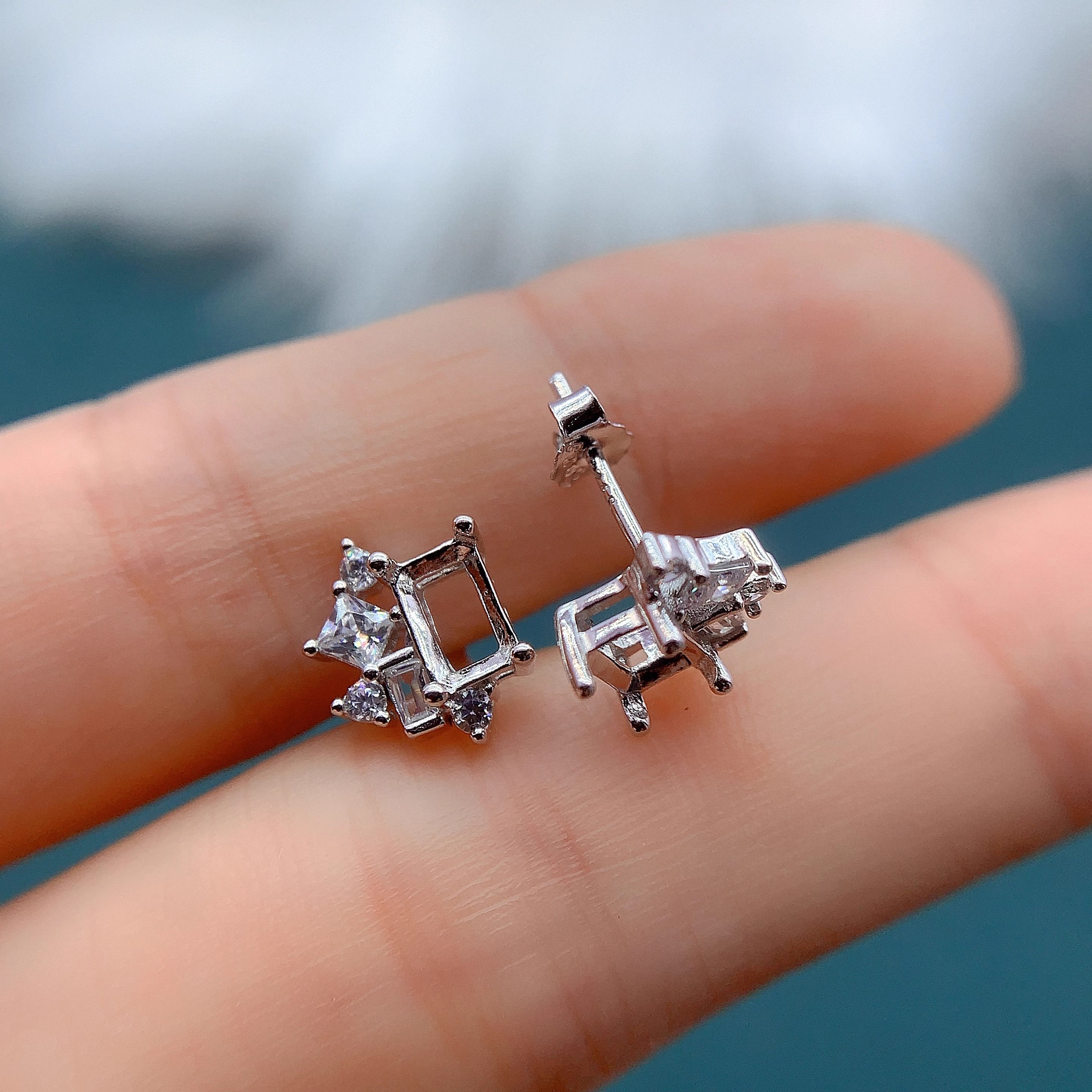 Fashion DIY Earrings Empty Hol - Women'S Fashion Earrings incelemesi ve fiyatı