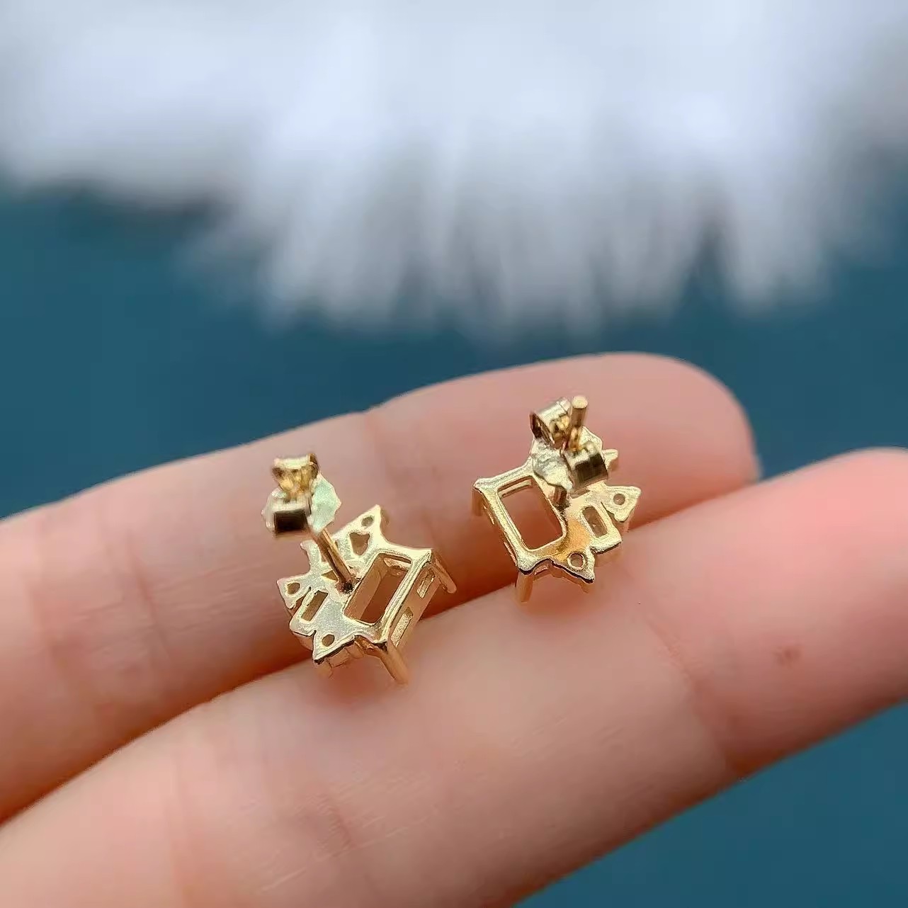 Fashion DIY Earrings Empty Hol - Women'S Fashion Earrings incelemesi ve fiyatı
