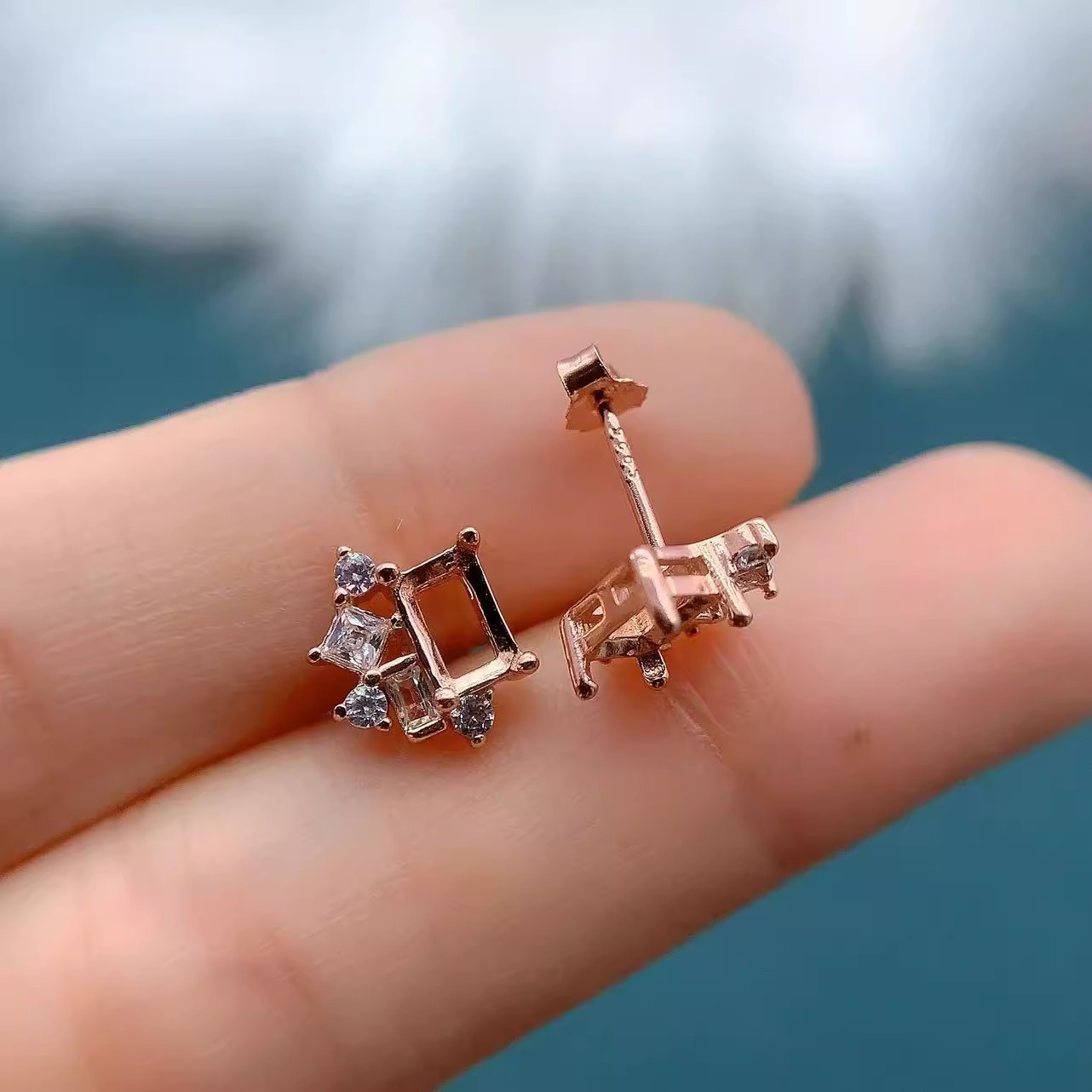 Fashion DIY Earrings Empty Hol - Women'S Fashion Earrings incelemesi ve fiyatı