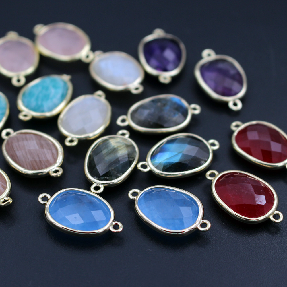 10pcs Fashion Faceted Natural  - Women'S Fashion Earrings incelemesi ve fiyatı