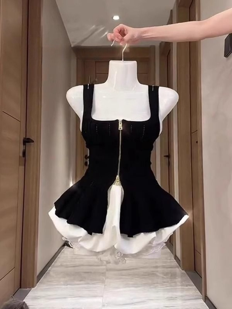 Summer Gothic Hot Girl Slim Sl - V Neck Cami Top incelemesi ve fiyatı