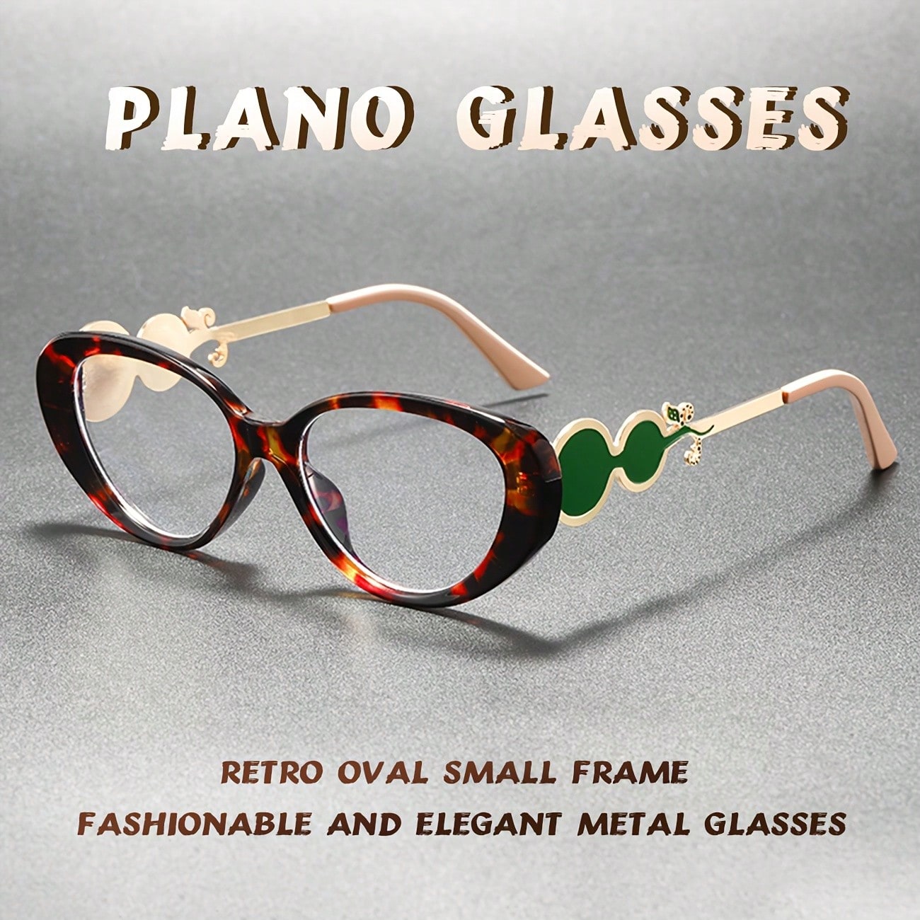 Women's Oval-Frame Cat-Eye Met - Women'S Fashion Glasses Non Prescription incelemesi ve fiyatı