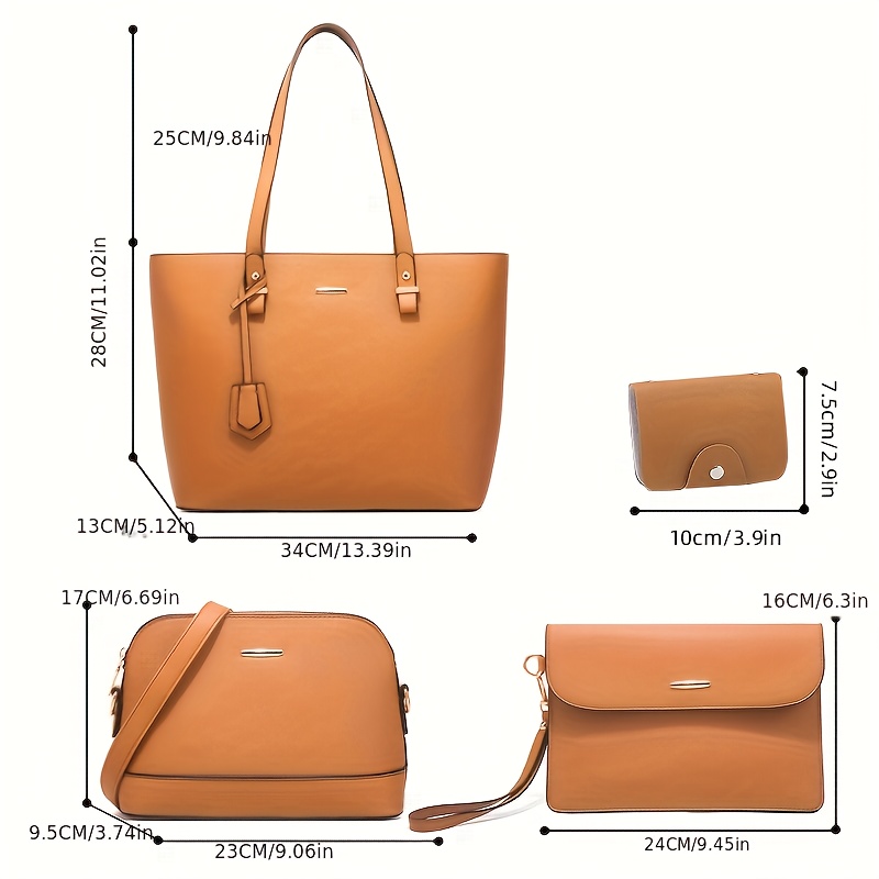 4pcs Fashion Women's Bag Sets  - Women Fashion Handbags incelemesi ve fiyatı