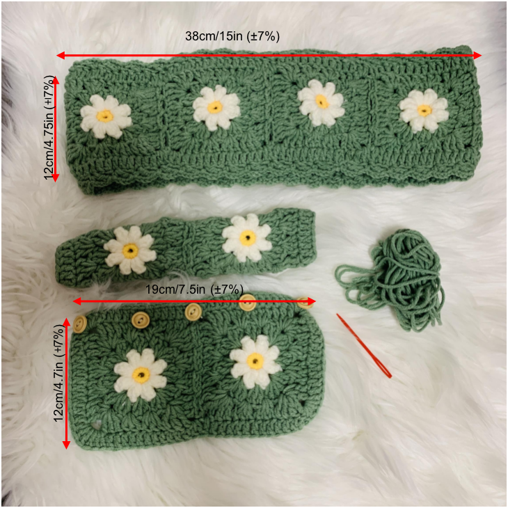 Cute Handmade Crochet Car Stee - Women Fashion Hub incelemesi ve fiyatı