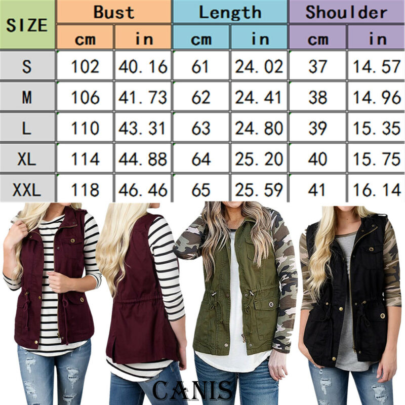 Fashion Women Vest Olive Cargo - Women'S Fashion Utility Vest incelemesi ve fiyatı