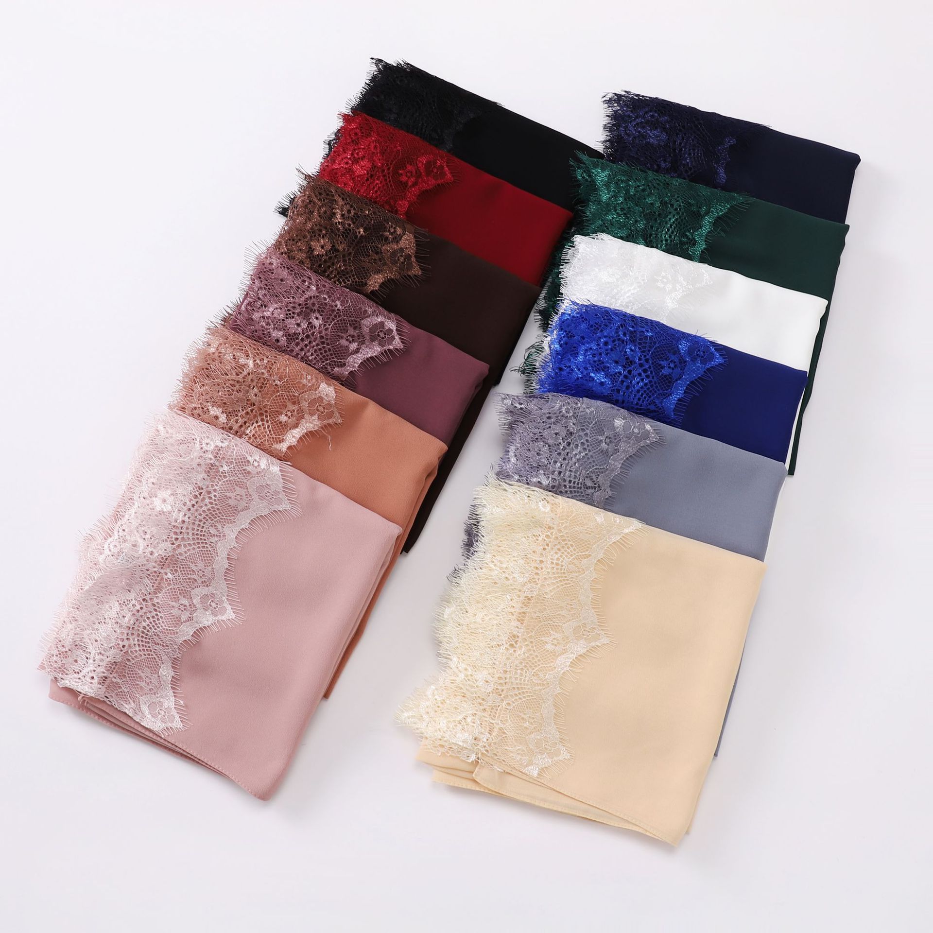 Luxury Lace Chiffon Hijabs Wom - Women'S Fashion Trends incelemesi ve fiyatı