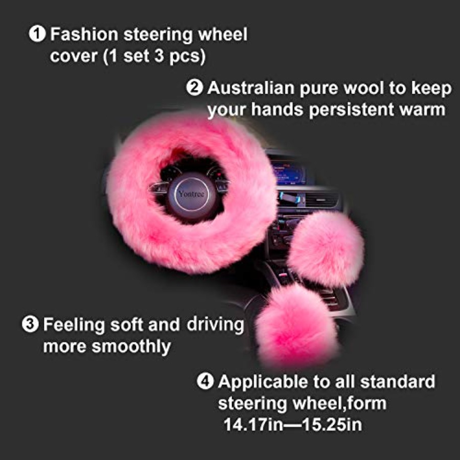 Fashion Fluffy Steering Wheel  - Women Fashion Hub incelemesi ve fiyatı