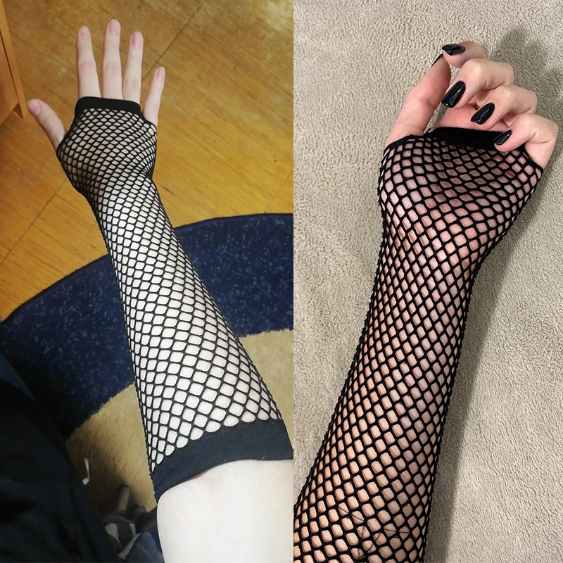 Women Fashion Neon Fishnet Fin - Women Fashion Gloves incelemesi ve fiyatı