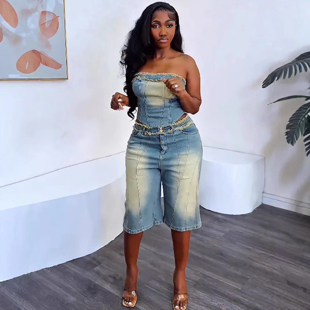 European and American Women's  - Women Fashion Jeans Top incelemesi ve fiyatı
