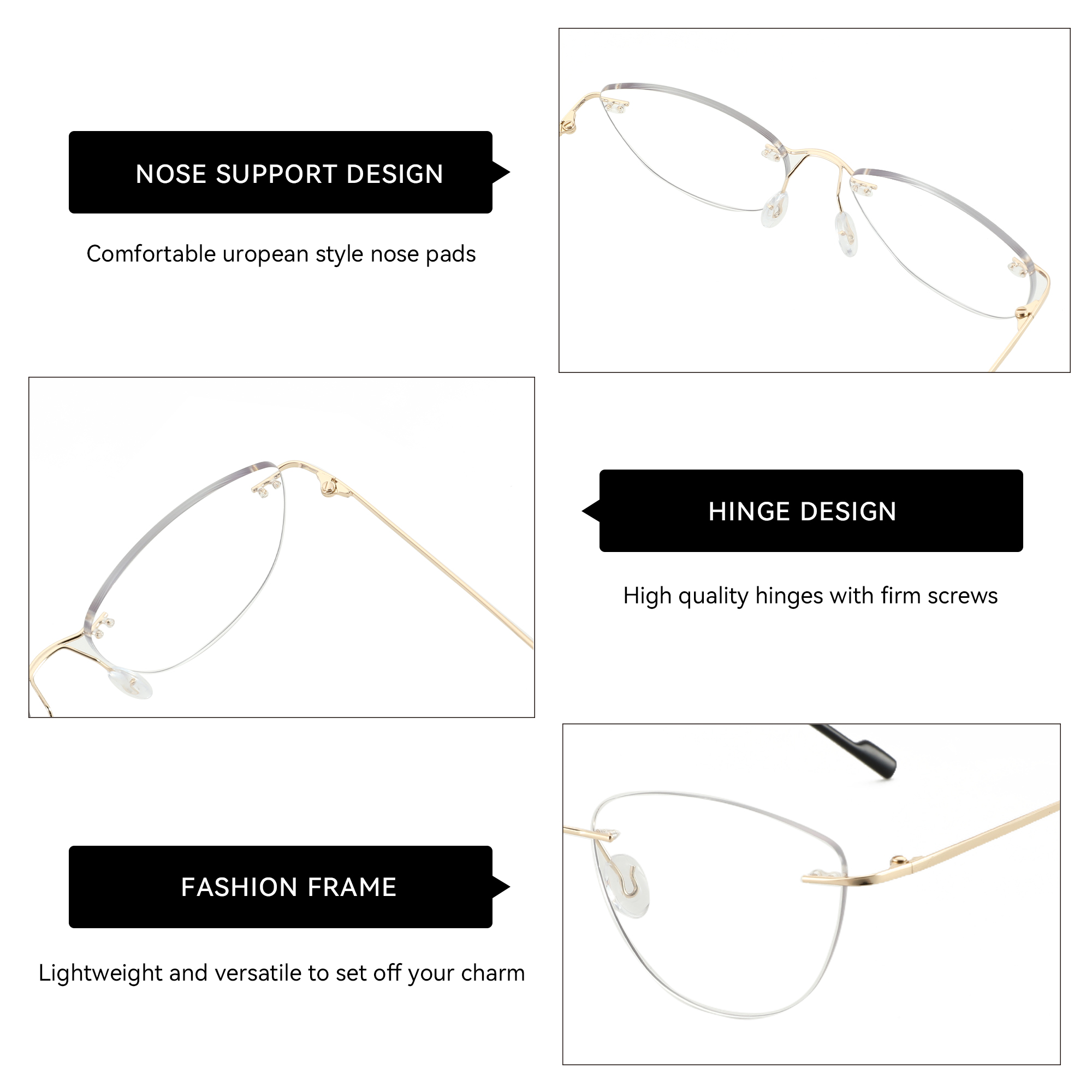 ZENOTTIC Fashion Cat Eye Rimle - Women'S Fashion Glasses Non Prescription incelemesi ve fiyatı