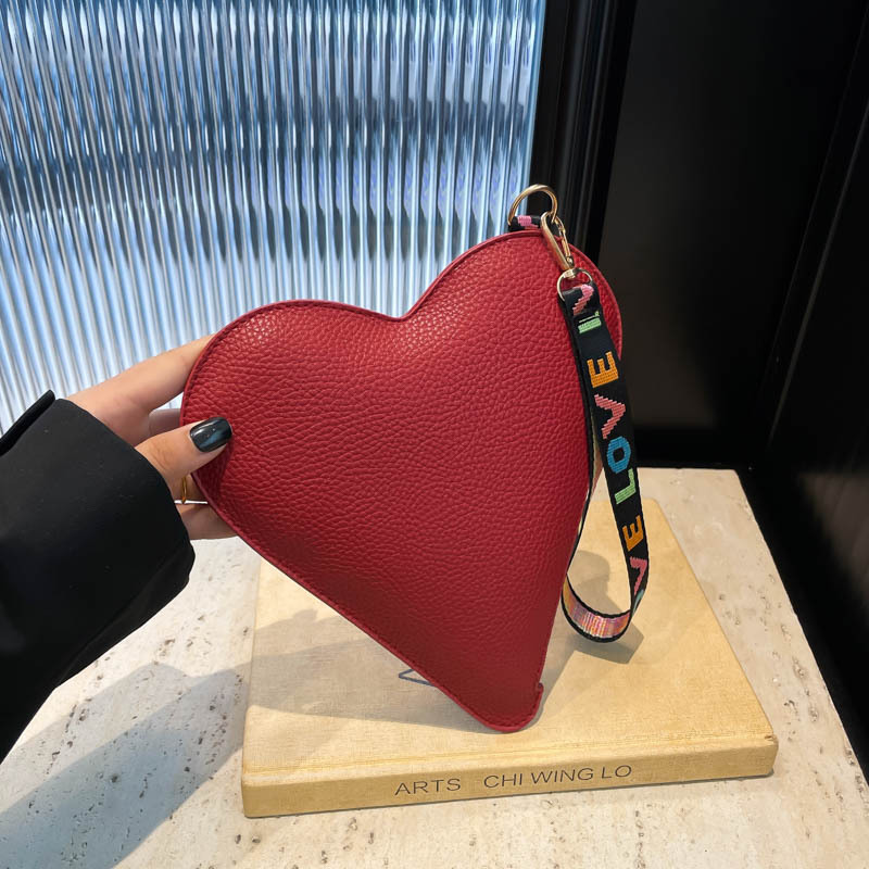 Cute Heart Shape Coin Purse Ko - Women Fashion Handbags incelemesi ve fiyatı