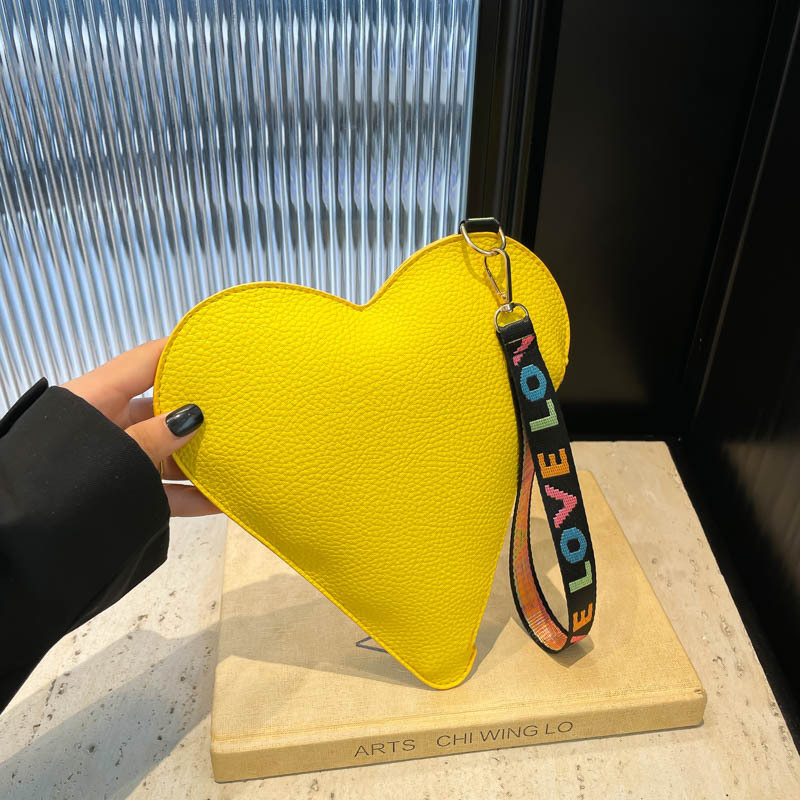 Cute Heart Shape Coin Purse Ko - Women Fashion Handbags incelemesi ve fiyatı