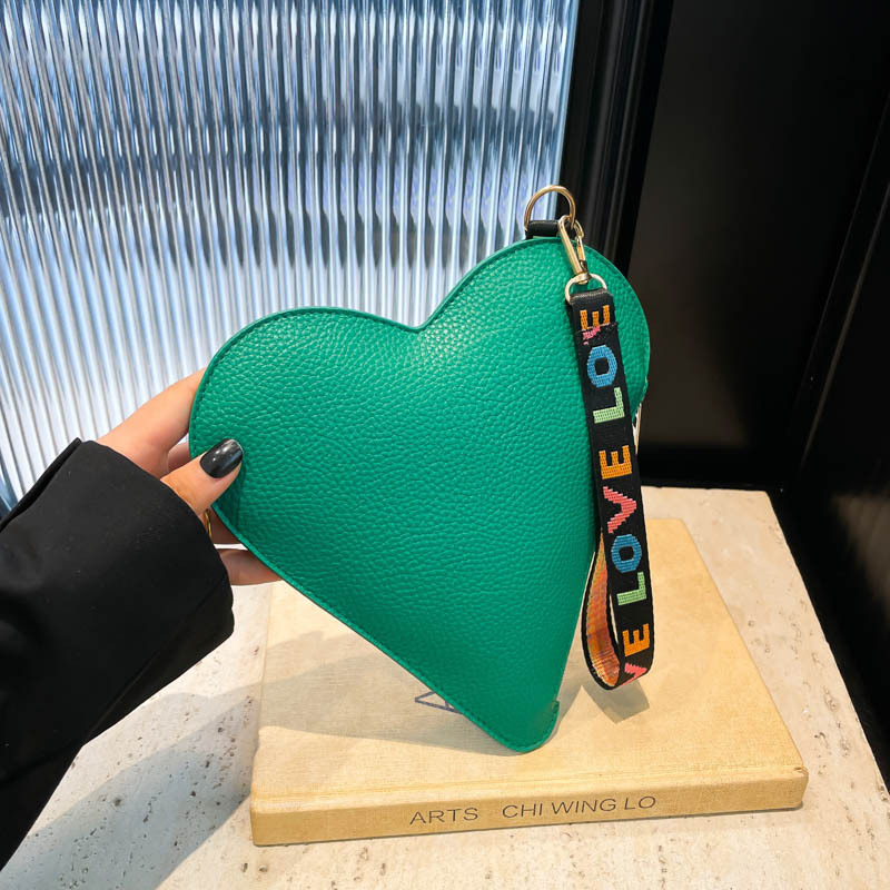 Cute Heart Shape Coin Purse Ko - Women Fashion Handbags incelemesi ve fiyatı
