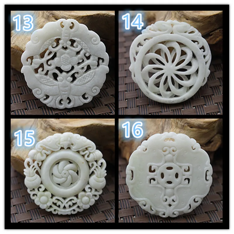 Natural White Jade Carved Luck - Women'S Fashion Jewellery incelemesi ve fiyatı