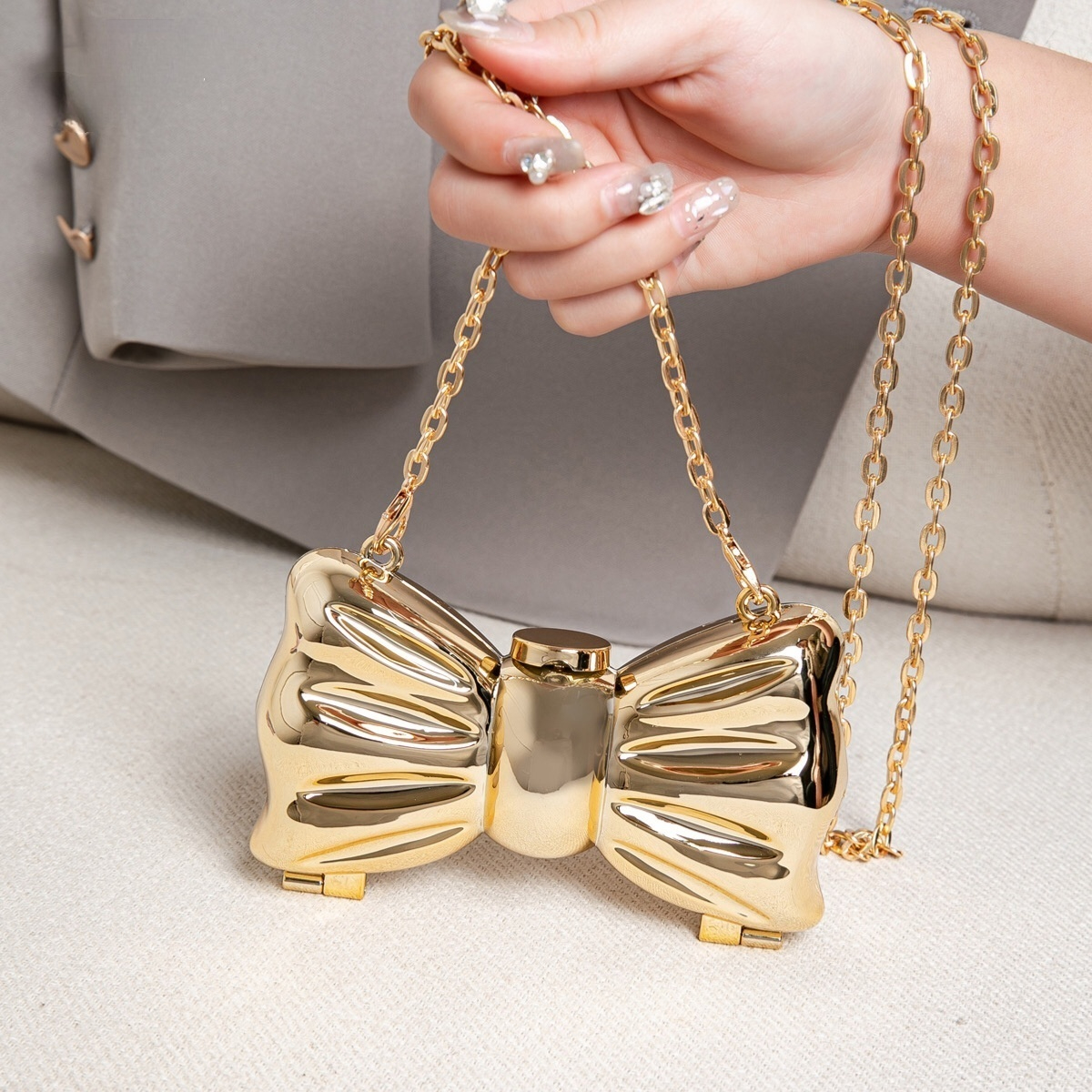 Luxury Fashion Metal Mini Hand - Women Fashion Handbags incelemesi ve fiyatı